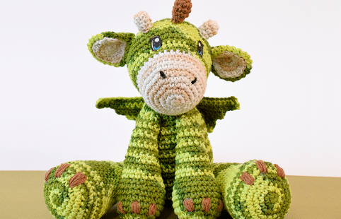 Amigurumi Dragão Draco EuroRoma