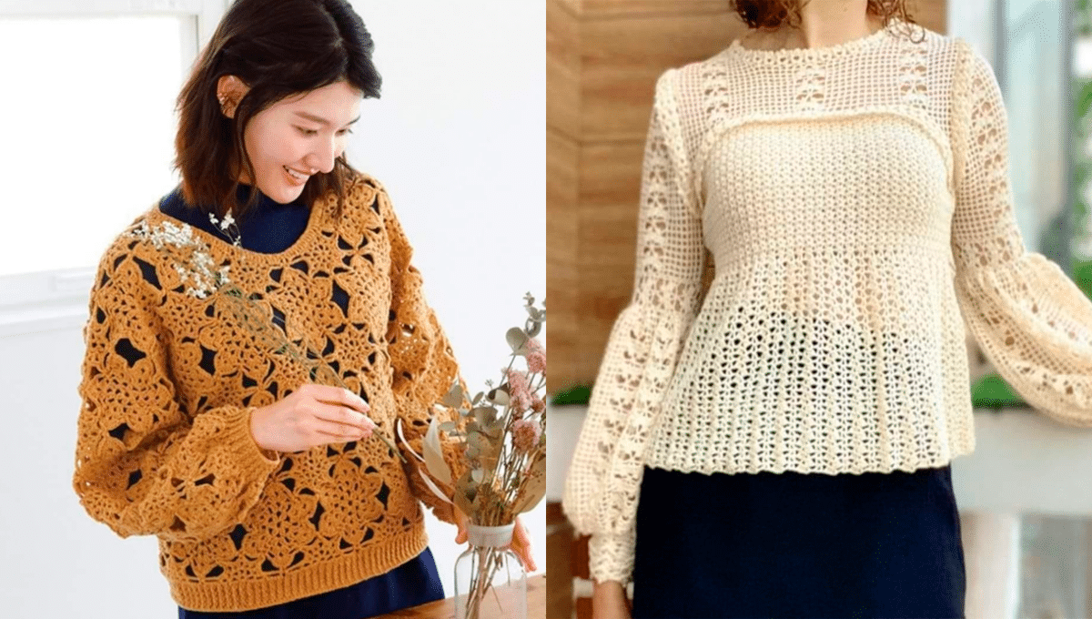 Blusas de Crochê Lindíssimas