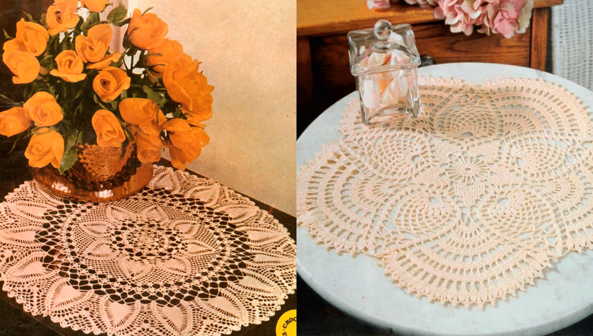 Centrinhos de Mesa em Crochê