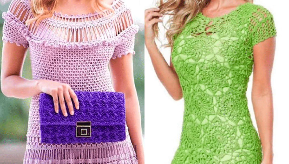Vestidos de Crochê Do Básico ao Luxo