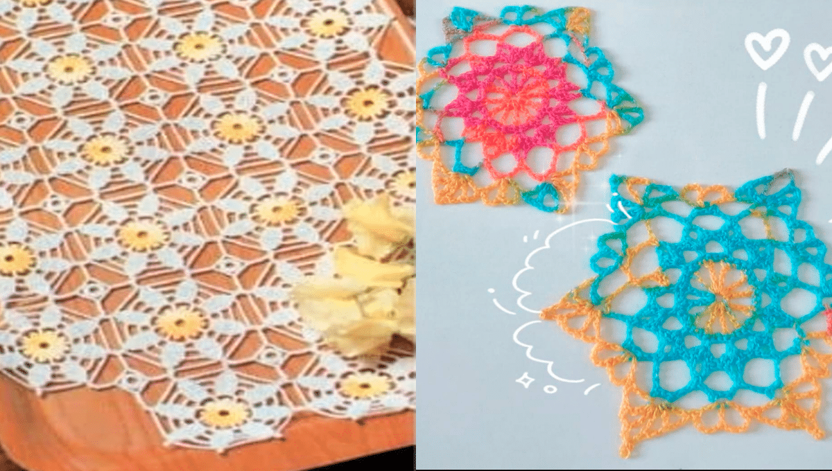 Squares de Crochê para Peça Exclusiva