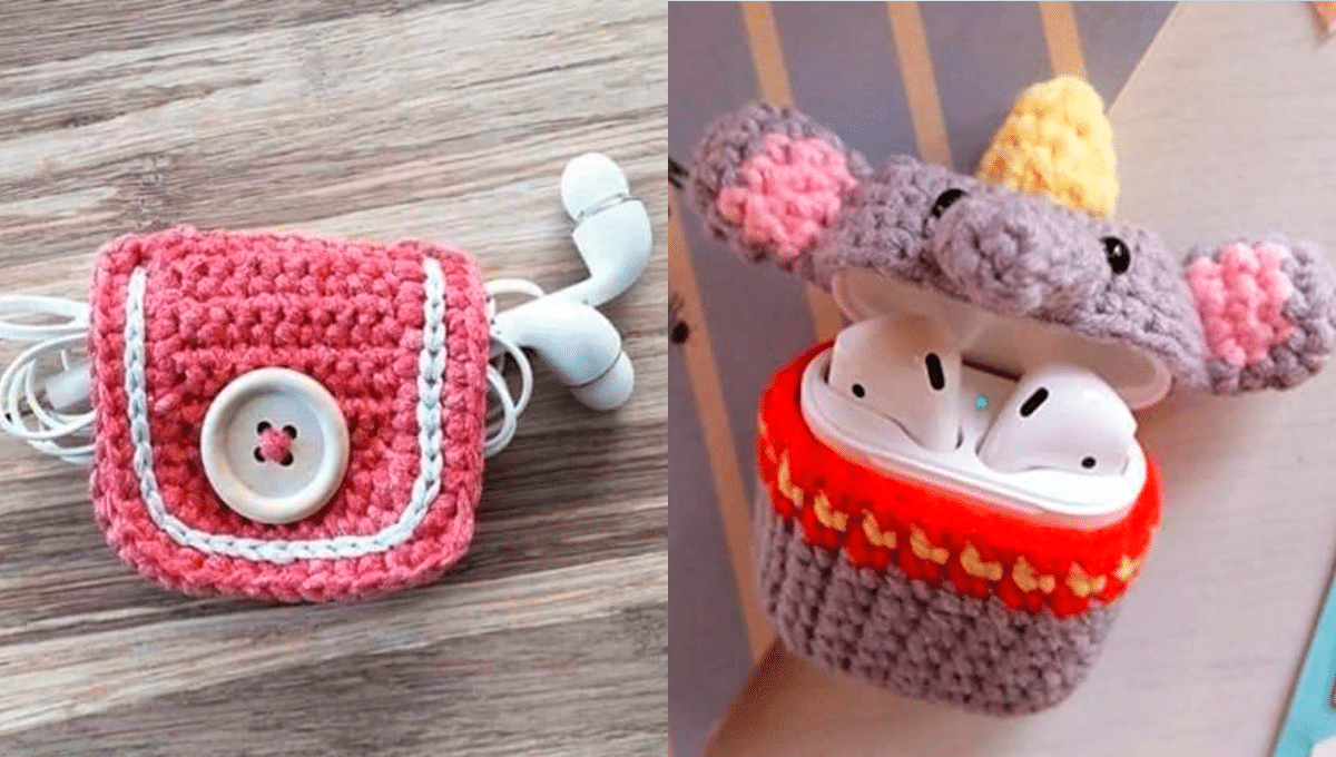 Capinhas de Crochê para Fones de Ouvido – inspirações Muito Fofas