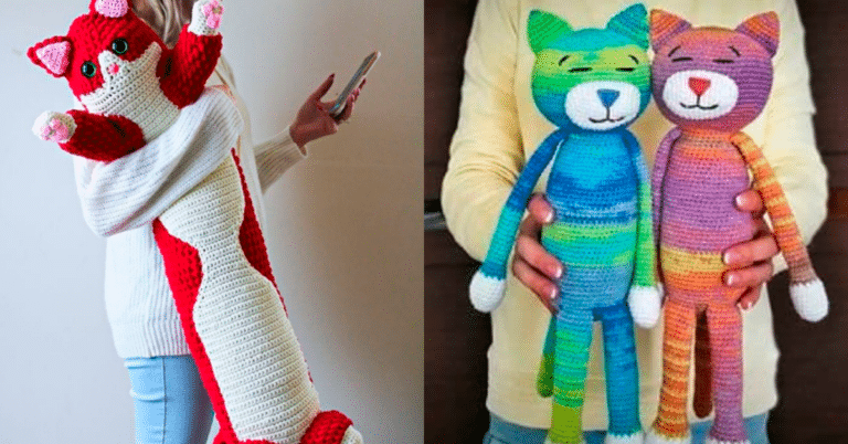 Amigurimis Gatos de Crochê - Ideias para Te Inspirar