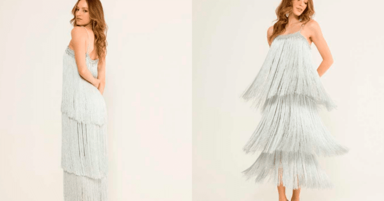Vestido de Crochê Luciana Passo a Passo com Gráficos