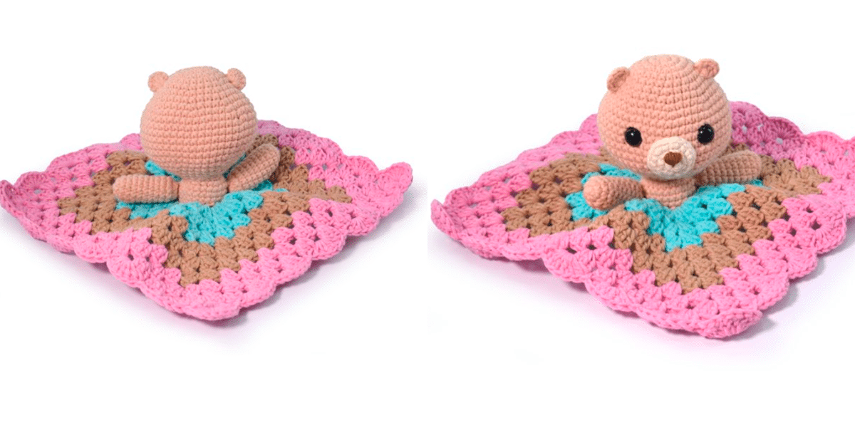 Amigurumi Naninha Urso em Crochê com Passo a Passo