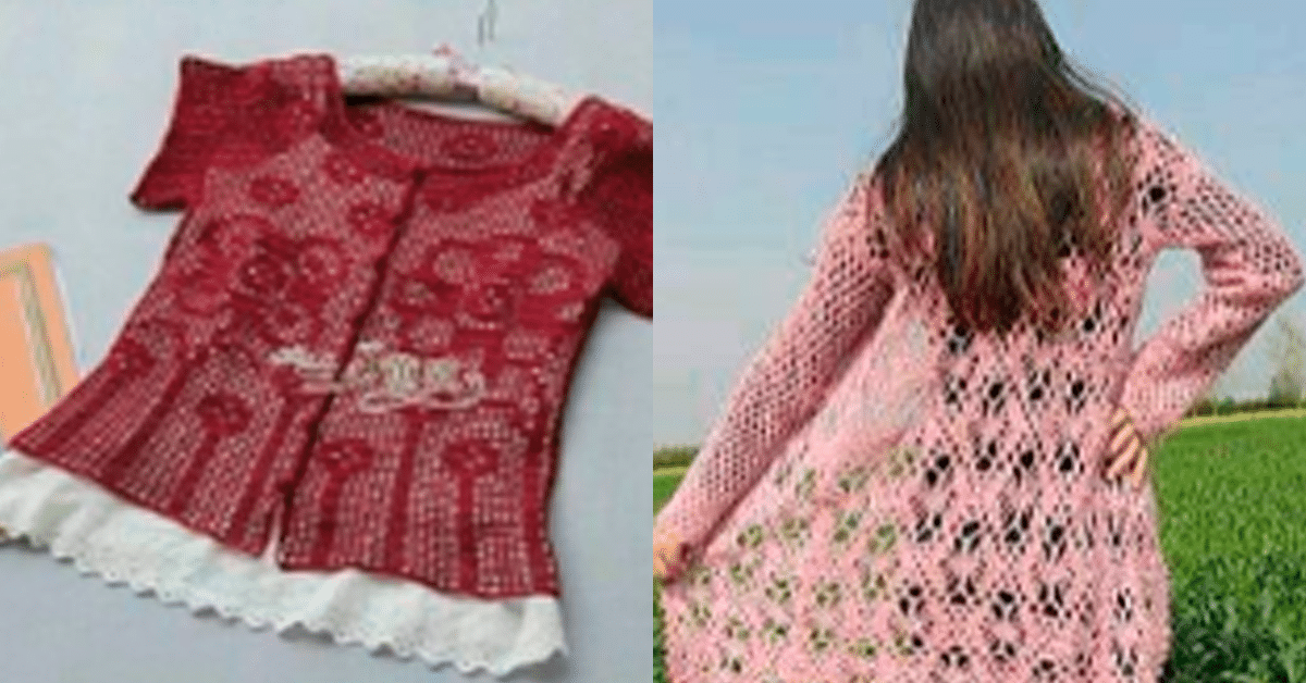 Diy : 24 Pontos de Crochê com Gráficos para Blusas Pt 1