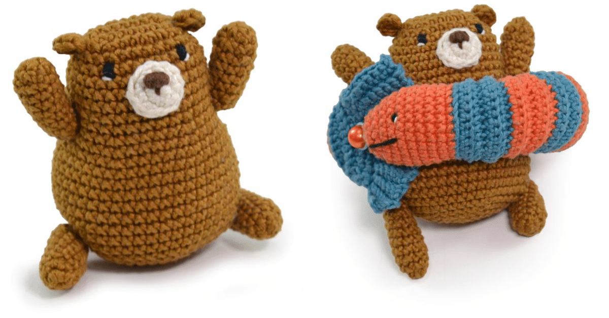 Amigurumi Urso Beberie Passo a Passo Completo e Detalhado