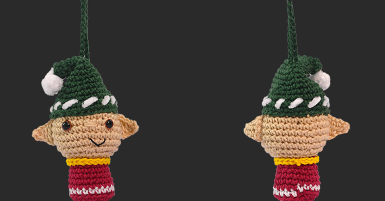 Amigurumi Enfeite Natalino Duende Passo a Passo Completo