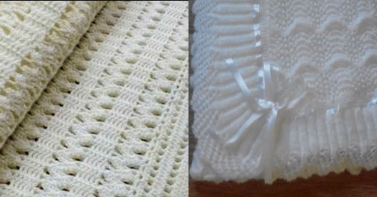 Mantas de Crochê para Esquentar os Babys: Gráfico dos Pontos