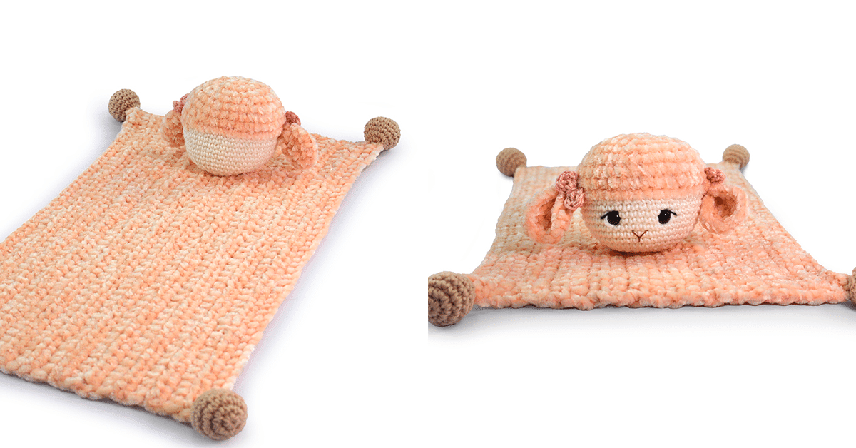 Veja Agora como Fazer: Amigurumi Manta Naninha Ovelhinha Dolly