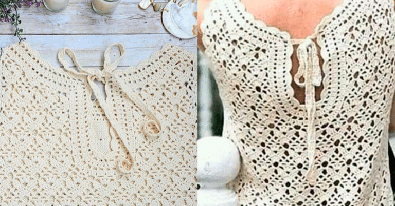 Pontos de Crochê Extraordinários para Fazer Lindas Blusas