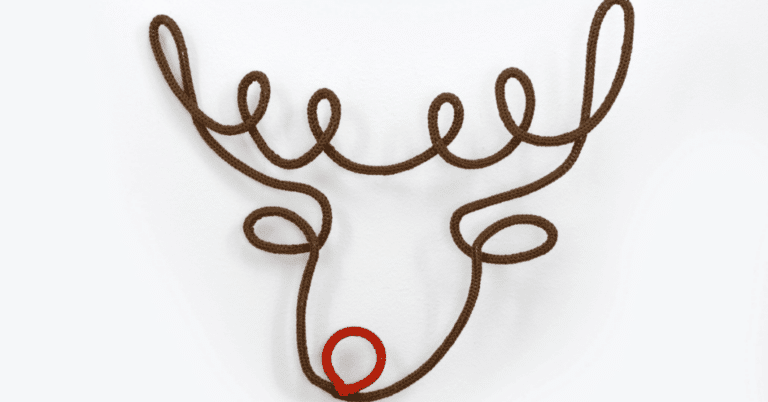 Rena de Tricotin para o Natal: Passo a Passo Detalhado