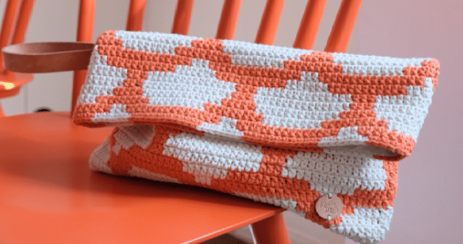 Kaari Bag de crochê com Barbante Ecosoft