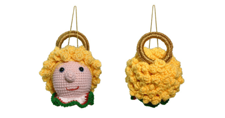 Enfeite Natalino Amigurumi de Anjinho em Crochê Passo a Passo
