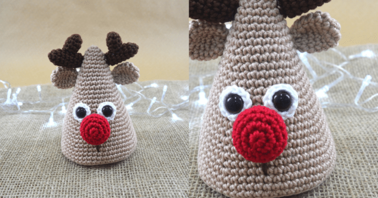 Amigurumi Rena de Natal em Crochê: Passo a Passo Simples