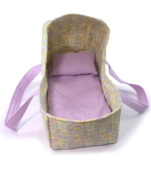 Bercinho Patchwork Para Boneca - Com Gráfico