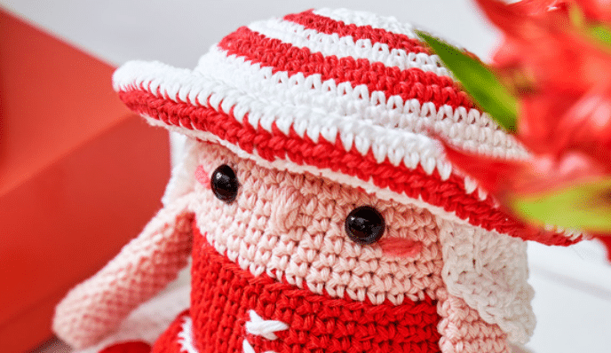 Amigurumi Mamãe Noel