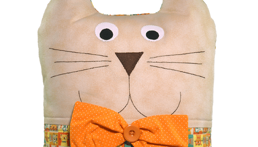 Almofada Gato Patchwork