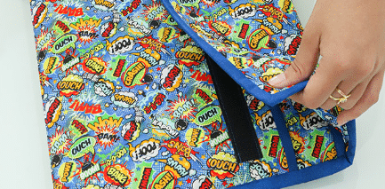 Capa Notebook de Patchwork: Veja como Fazer
