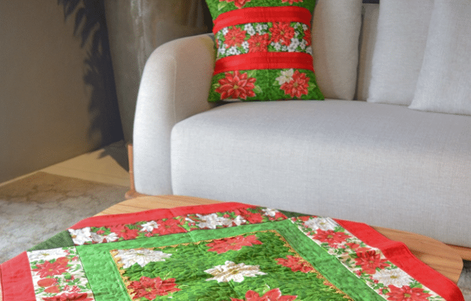 Conjunto Natal Requinte em Patchwork: Encantamento em Cada Detalhe
