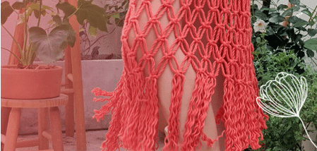 Saia em Rede de Macramê: O detalhe que falta no seu Look!