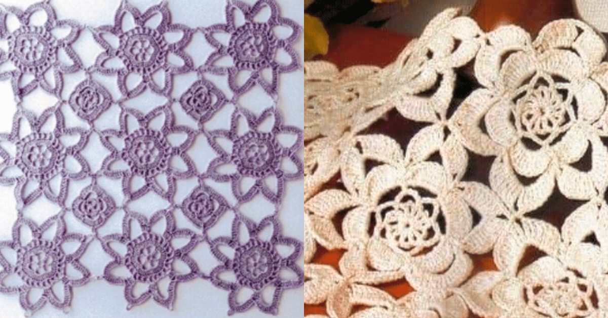 16 Motivos de Crochê para Unir e Criar Peças Lindíssimas e Delicadas
