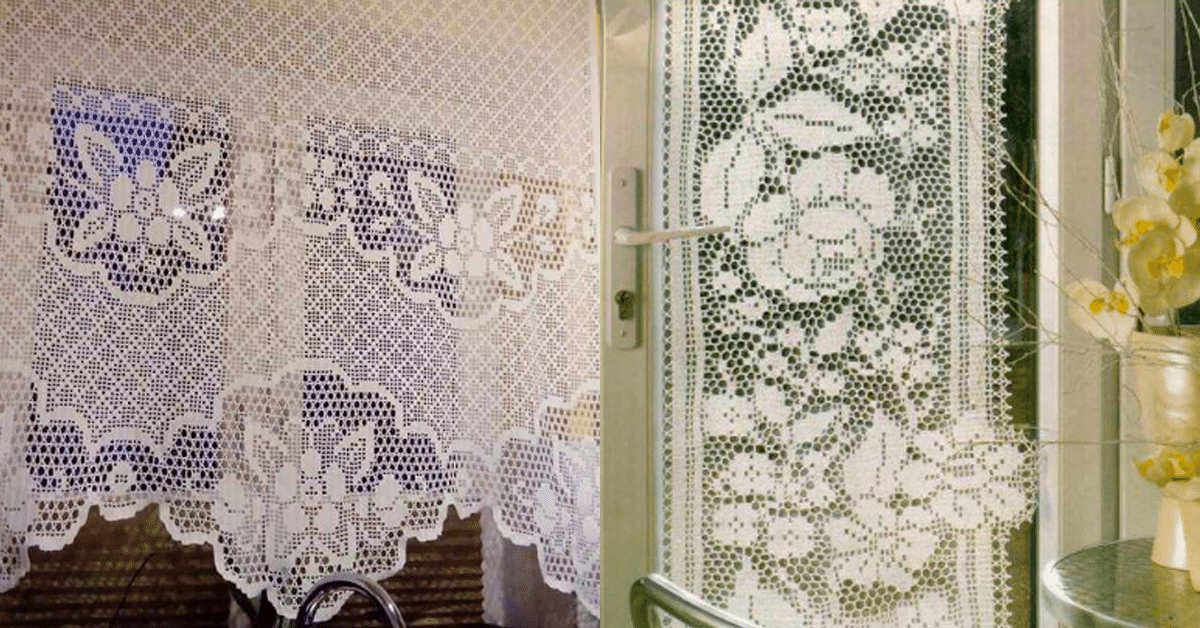 Faça e Venda Muito: Cortina de Crochê para Cozinha e Gráficos