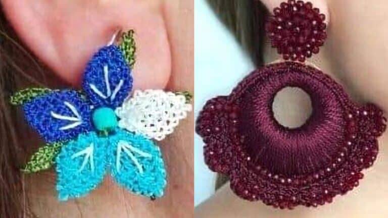Leveza que Marca: Brincos de Crochê para um Toque Sutil de Estilo