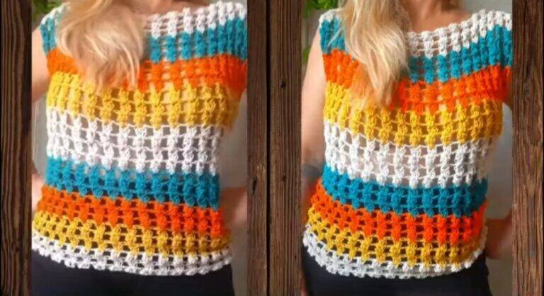 Desperte sua Criatividade com Crochê: Blusa Simples para Iniciantes!