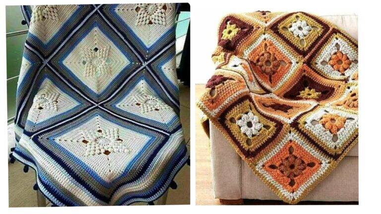 Encanto do Crochê: Mantas e Colchas para Aquecer e Embelezar