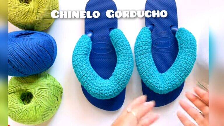 Descubra o Charme e Conforto dos Chinelos em Crochê de Michelle Duarte