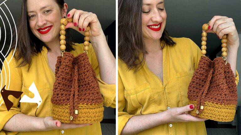 Bolsa Verano em Crochê com Fio Macramê: Atemporalidade e Elegância em Harmonia