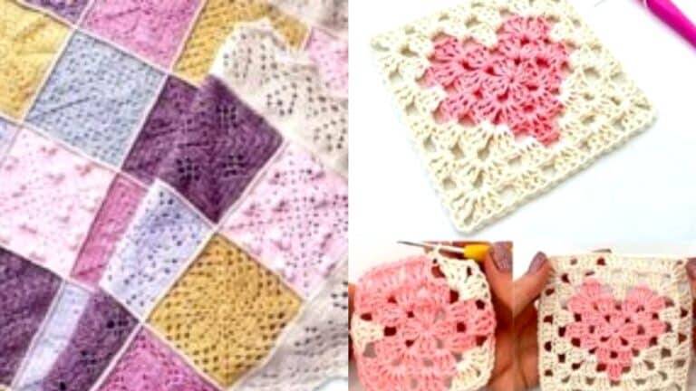 A Criatividade e Versatilidade dos Squares de Crochê Coloridos