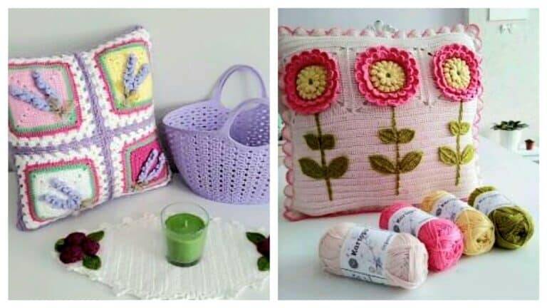 Aprenda a Criar Capas de Almofadas com Crochê Moderno
