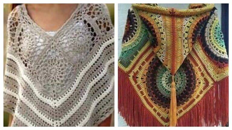 Descubra a Arte e Elegância dos Xales de Crochê 