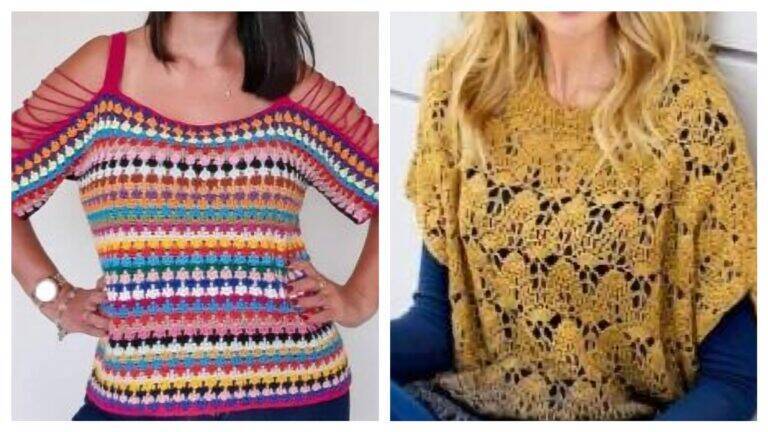 Blusas de Crochê Estilosas: Elegância e Versatilidade no Mundo da Moda