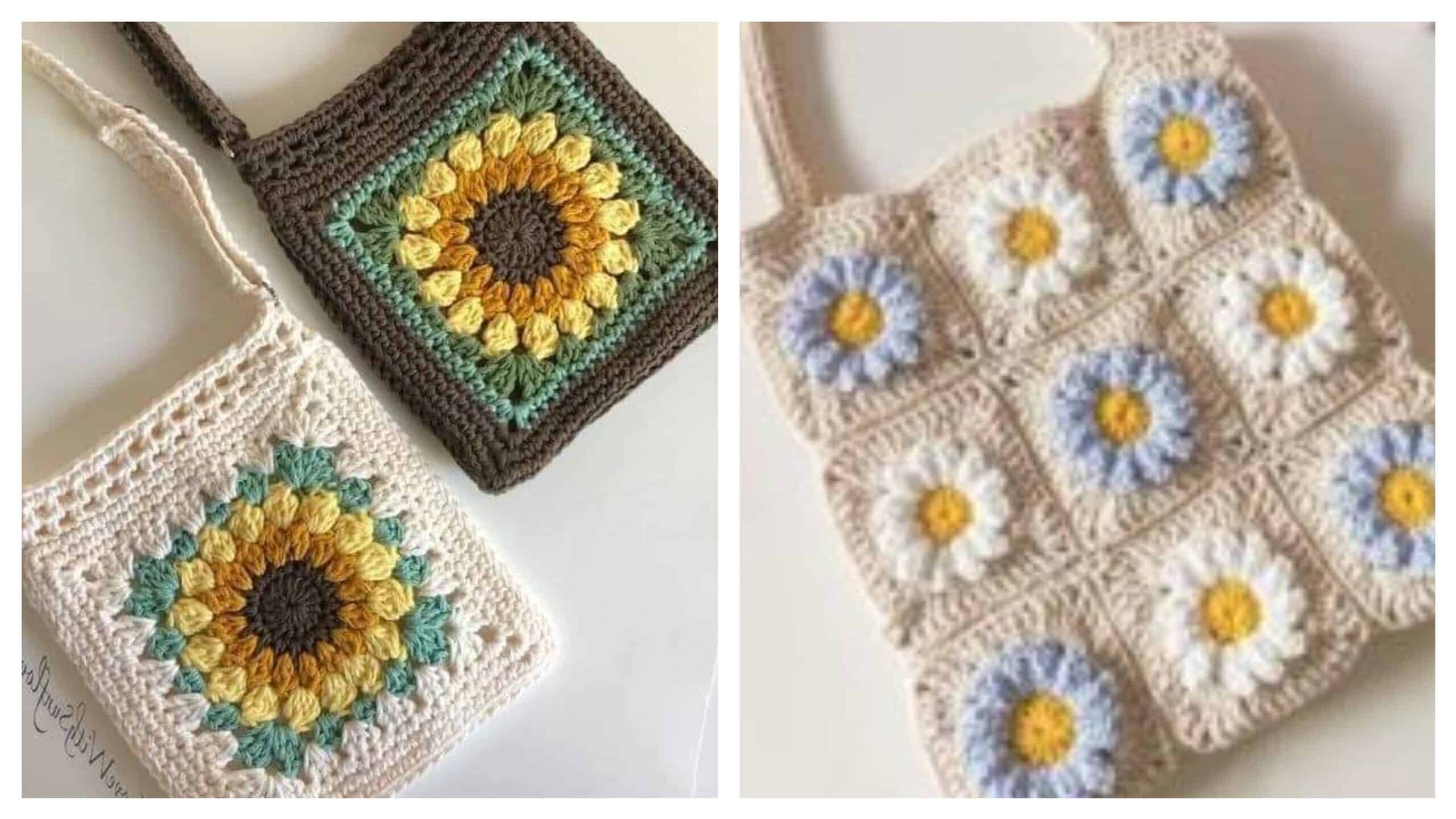 A popularidade das Bolsinhas de Crochê Simples com Quadradinhos