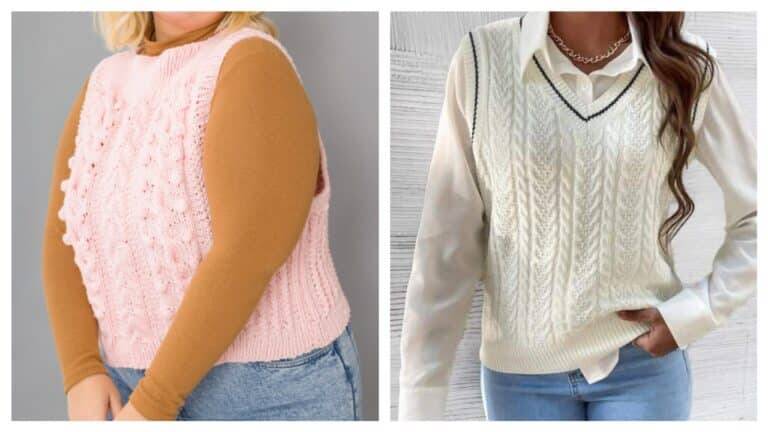 Vestindo a Modernidade: Explorando a Elegância dos Coletes de Tricô e Crochê