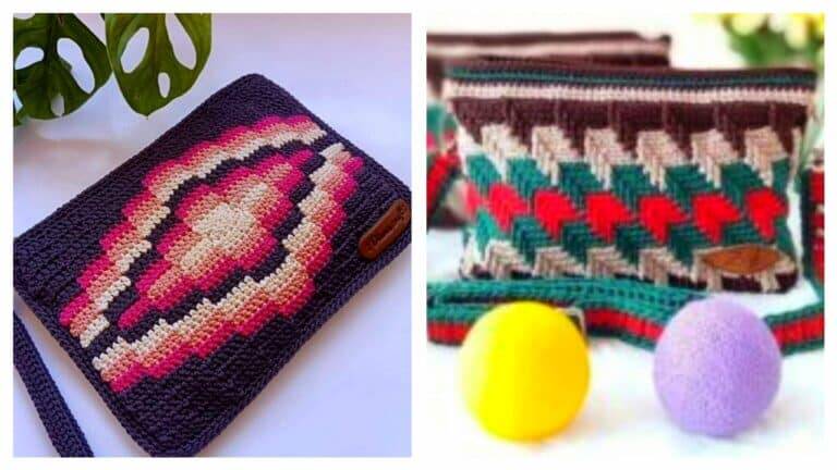 Arrase no Estilo com Carteiras de Crochê: Tendência que Veio para Ficar!