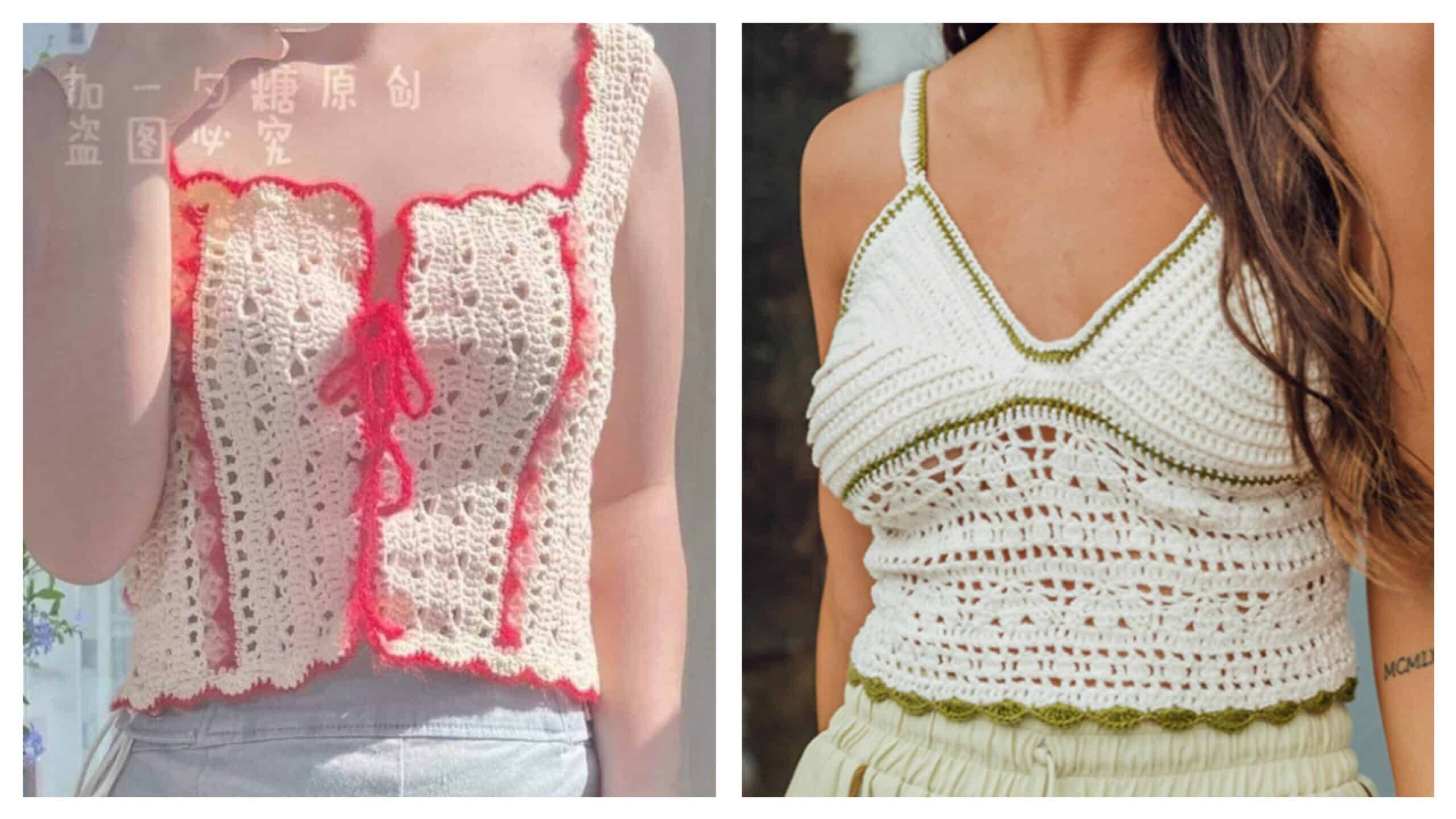 Croppeds de Crochê: Elegância e Frescor com Receitinha e Gráficos