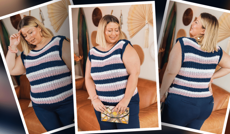 Guia Passo a Passo: Como Tricotar uma linda blusa Colorida no Ponto Fantasia”