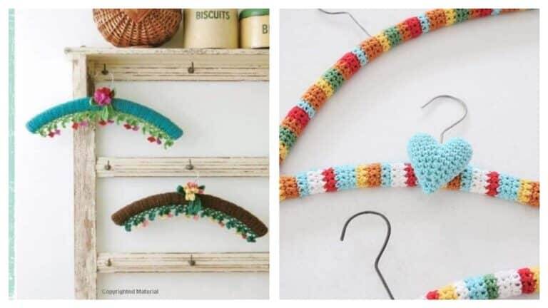 Transforme seu Closet: Cabides Decorados com Crochê