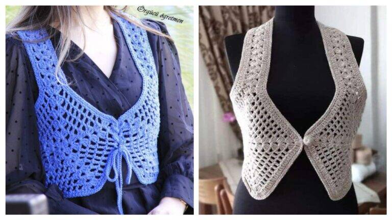Arrase no Estilo com Coletes de Crochê: Trend Alert!