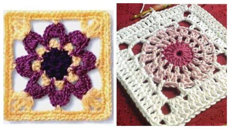 Squares de Crochê: Uma Jornada de Criatividade em Cada Ponto