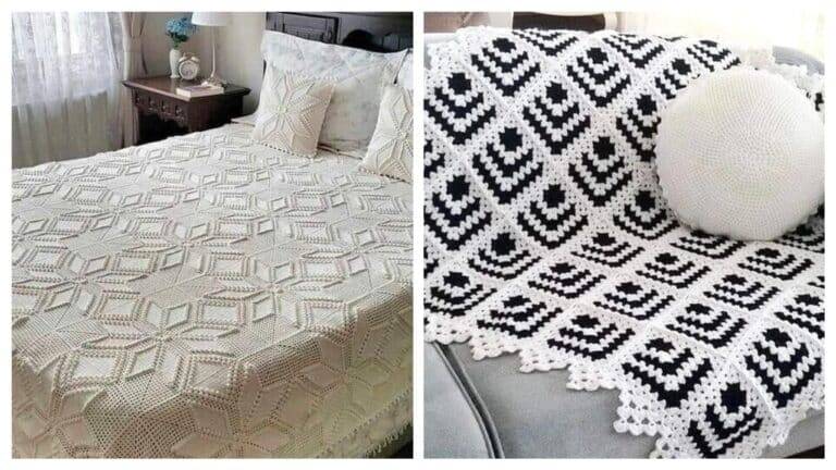 Colchas e Mantas em Crochê – Comece A Sua AGORA e Arrase na Sua Cama Posta!
