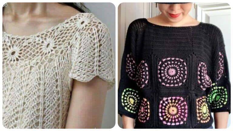 Blusas de Crochê: Transforme Sua Paixão por Crochê em uma Fonte de Renda