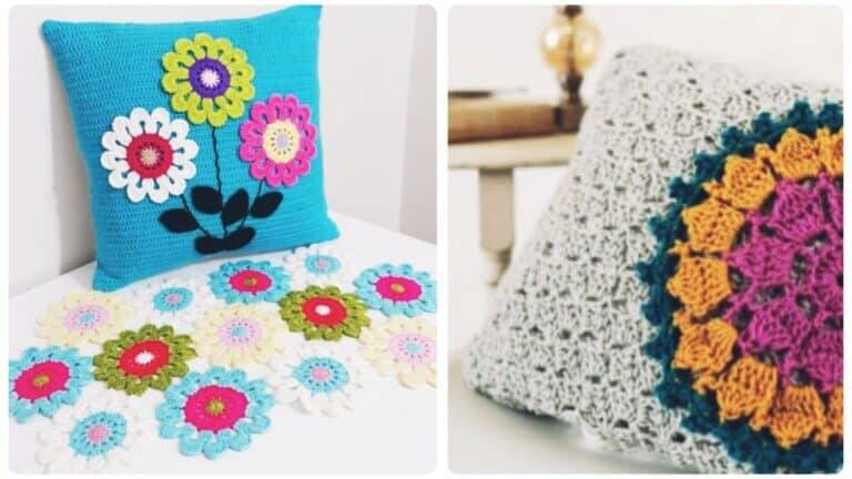 Transforme sua Decoração com Almofadas em Crochê: 12 Modelos de Almofadas e Dicas Criativas e Inspiradoras!