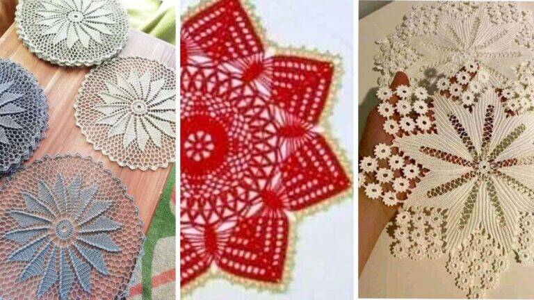 Explore a Arte dos Gráficos de Crochê: Inspirações para Peças com Ponto Conduzido
