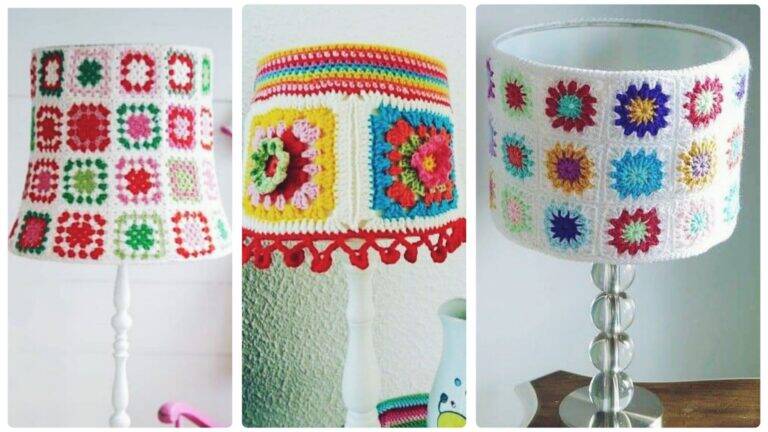 Técnicas de Crochê para Peças de Decoração: Cúpula de Crochê para Abajur – Faça Você Mesmo!