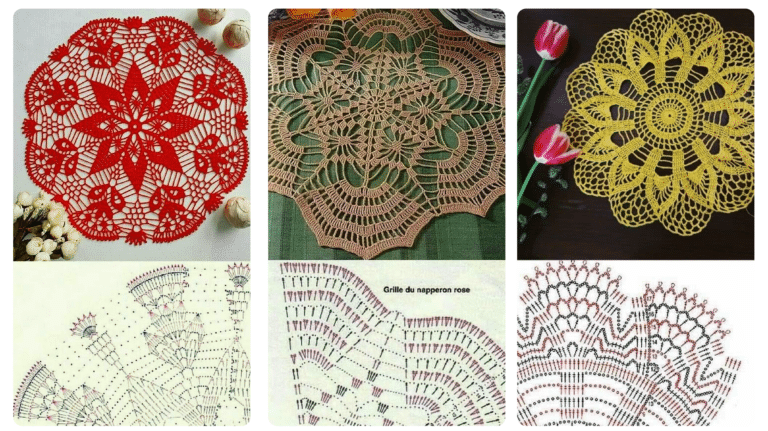 Toalhinhas de Crochê com Gráficos